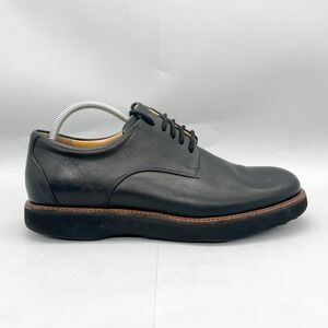 Samuel Hubbard 9.5M Founder Oxford Dress Shoes Black‎ Leather Comfort Casual